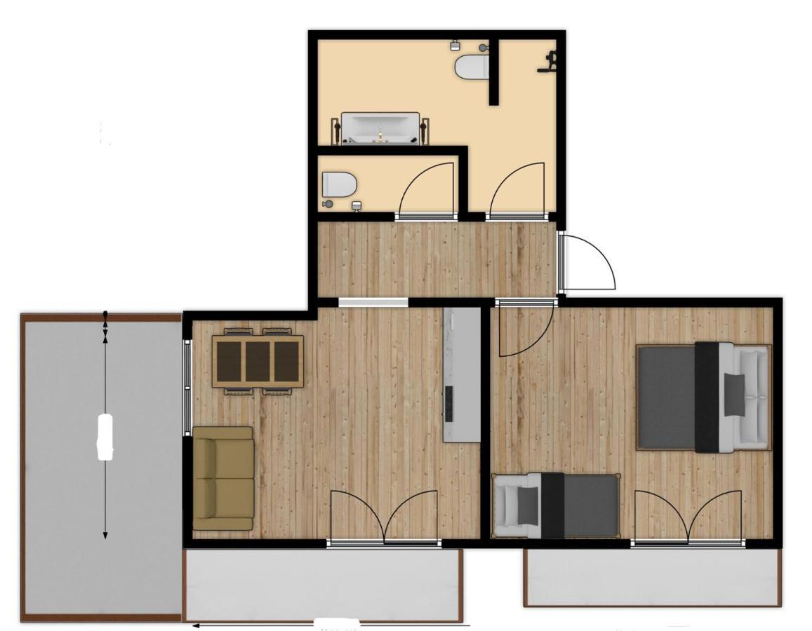 Chic Lodge-Apartments ايروالد المظهر الخارجي الصورة